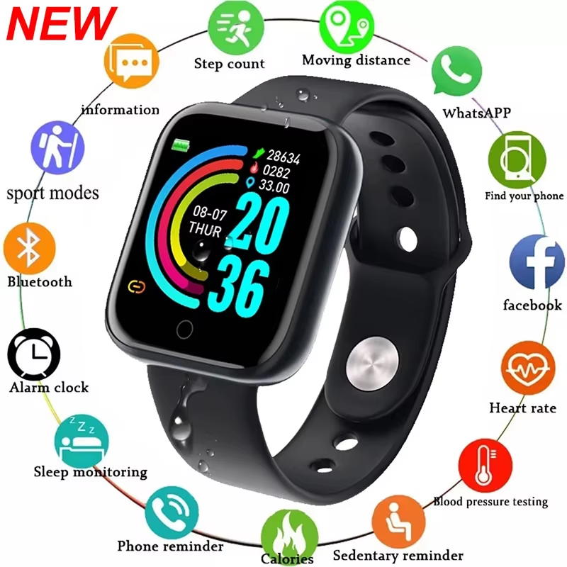 Smartwatch Watches Gift For Women - Smart Watch Men Women Wristwatches Smart