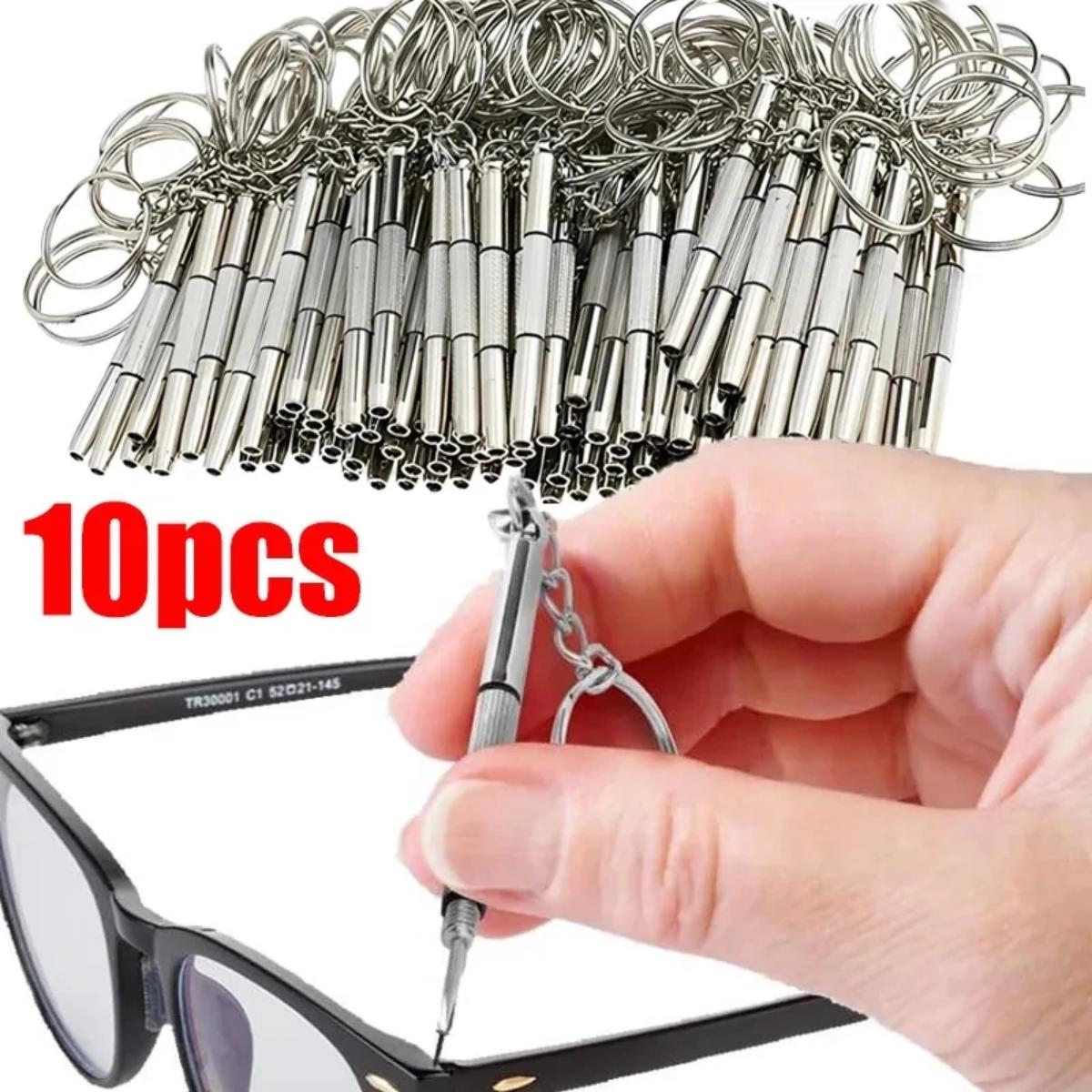 Watchmaker Screwdriver - 1/2/10pcs Mini 3 in1 Screwdriver Eyeglass