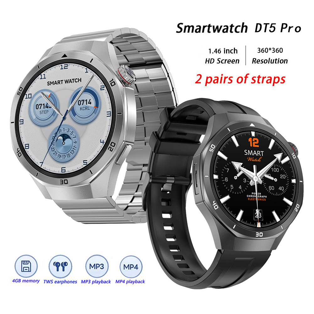 Smartwatch Digital Watches For Men - DT5 Pro Smart Watch for Men