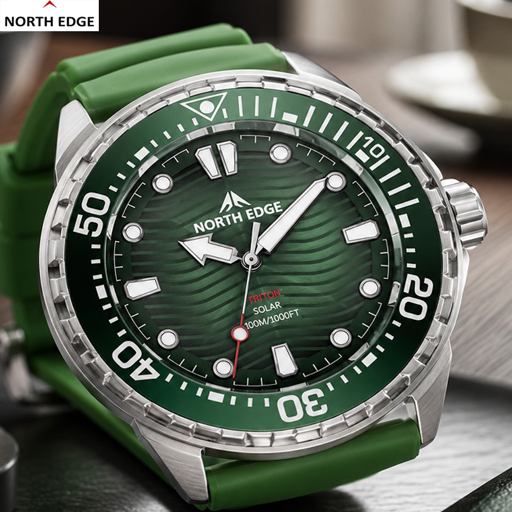 Altimeter Compass Watch - NORTH EDGE TRITON Mens Military Sport