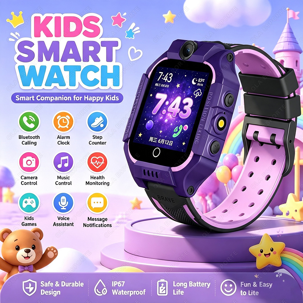 Smartwatch Watches For Kid Boy Waterproof - 2027 New 2G Kids Smart Watch