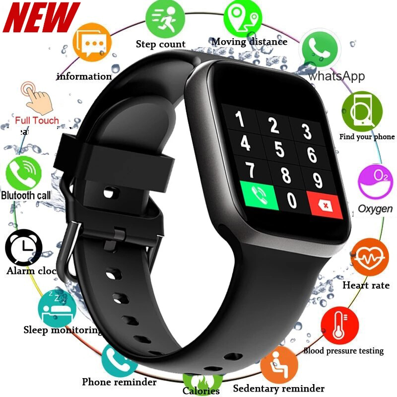 Smartwatch Square Watches For Men - 116plus Smart Watch Men and Women