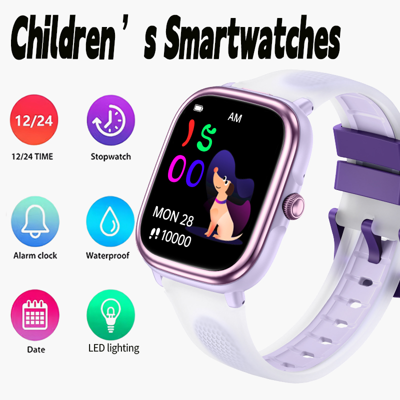 Smartwatch Watches For Kid Boy With Alarm - 2026 New Kids Electronic Watches Waterproof