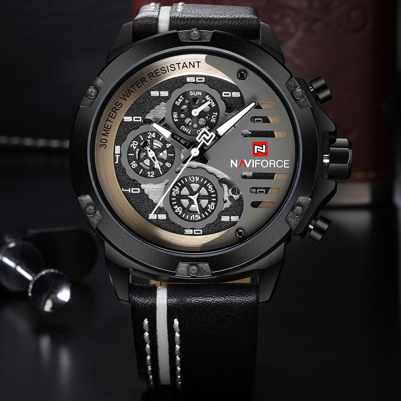 NAVIFORCE New Men's Sports Mil - Smartwatch Military Watches For Men ulasan dan harga