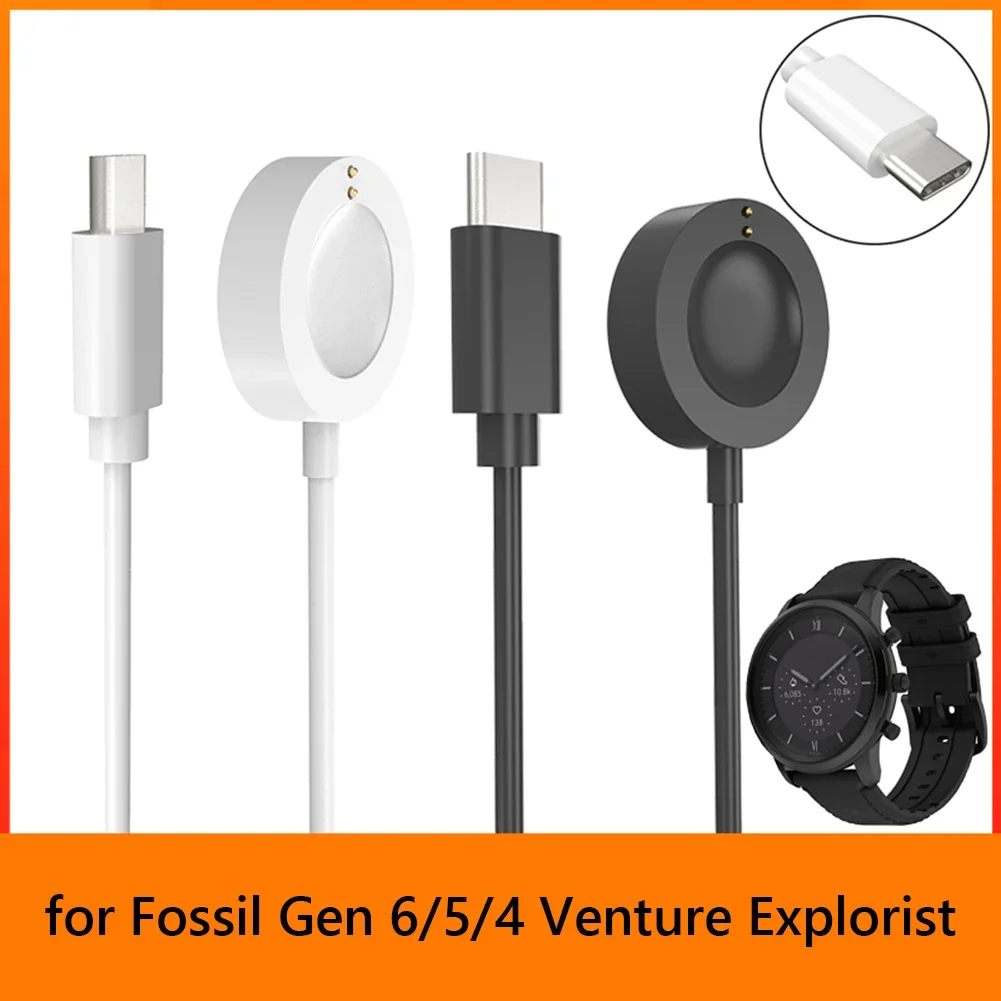1M USB Type-C Magnetic Fast Ch - Fossil Watches Smartwatch Gen 6 ulasan dan harga