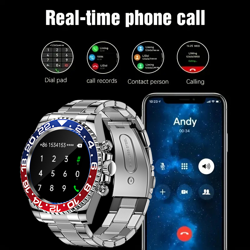 Aiweile AW12 Pro Men Smart Wat - Smartwatch Iphone Watch For Men ulasan dan harga