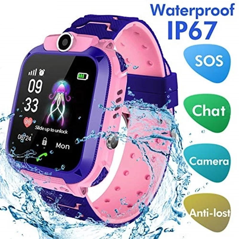 2G Kids Smart Watch SOS Call L - Smartwatch Watches For Kid Boy Waterproof ulasan dan harga