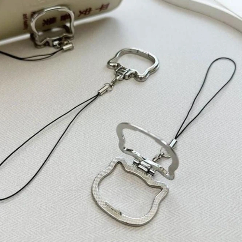 Cute Cat‑Shaped Alloy Phone La - Watches Original ulasan dan harga