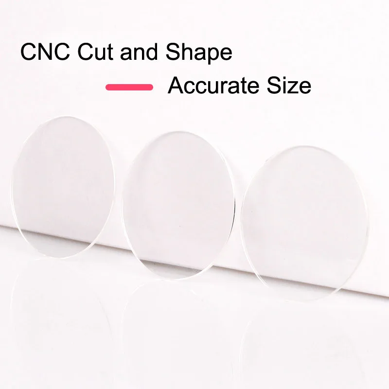 New 2PCS Thickness 1mm Flat Ro - Watch Crystal Replacement ulasan dan harga
