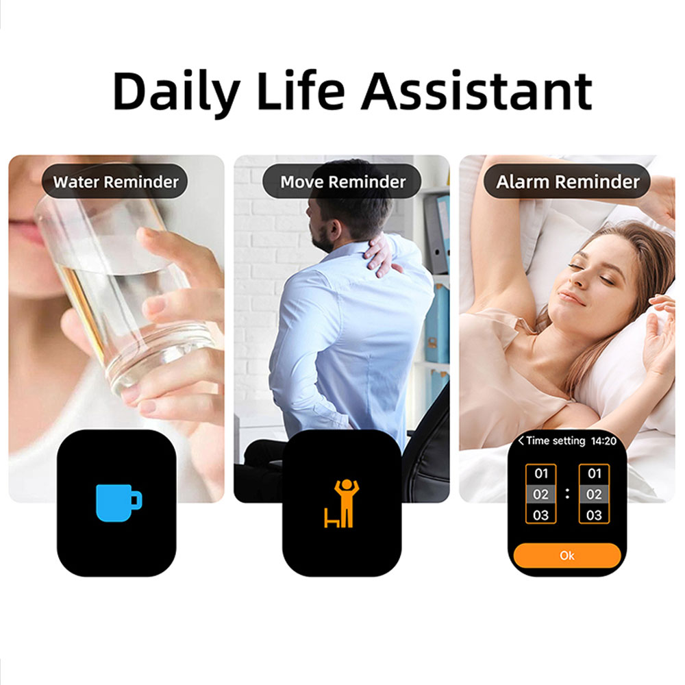 New 1.83''Screen Smartwatch Wi - Smartwatch Watches Gift For Women ulasan dan harga