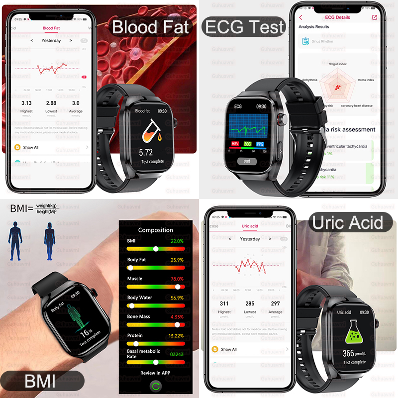 2025 New High-precision Smart  - Smartwatch Health Watches ulasan dan harga
