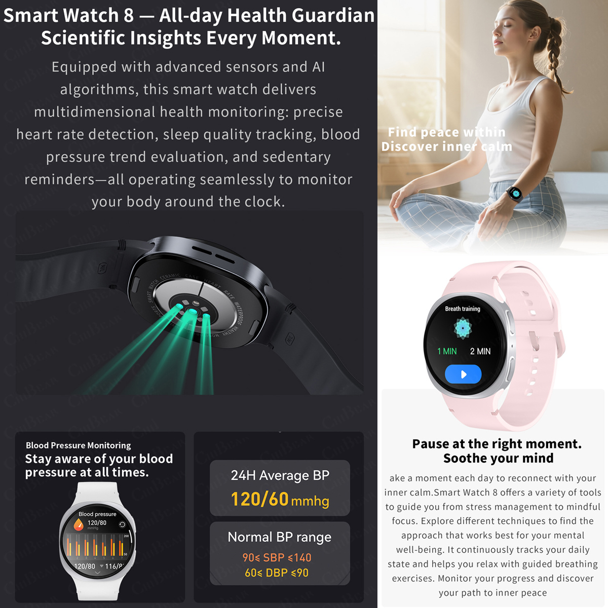 2026 New Watches 8 Mini GPS Tr - Smartwatch Watches For Girls ulasan dan harga