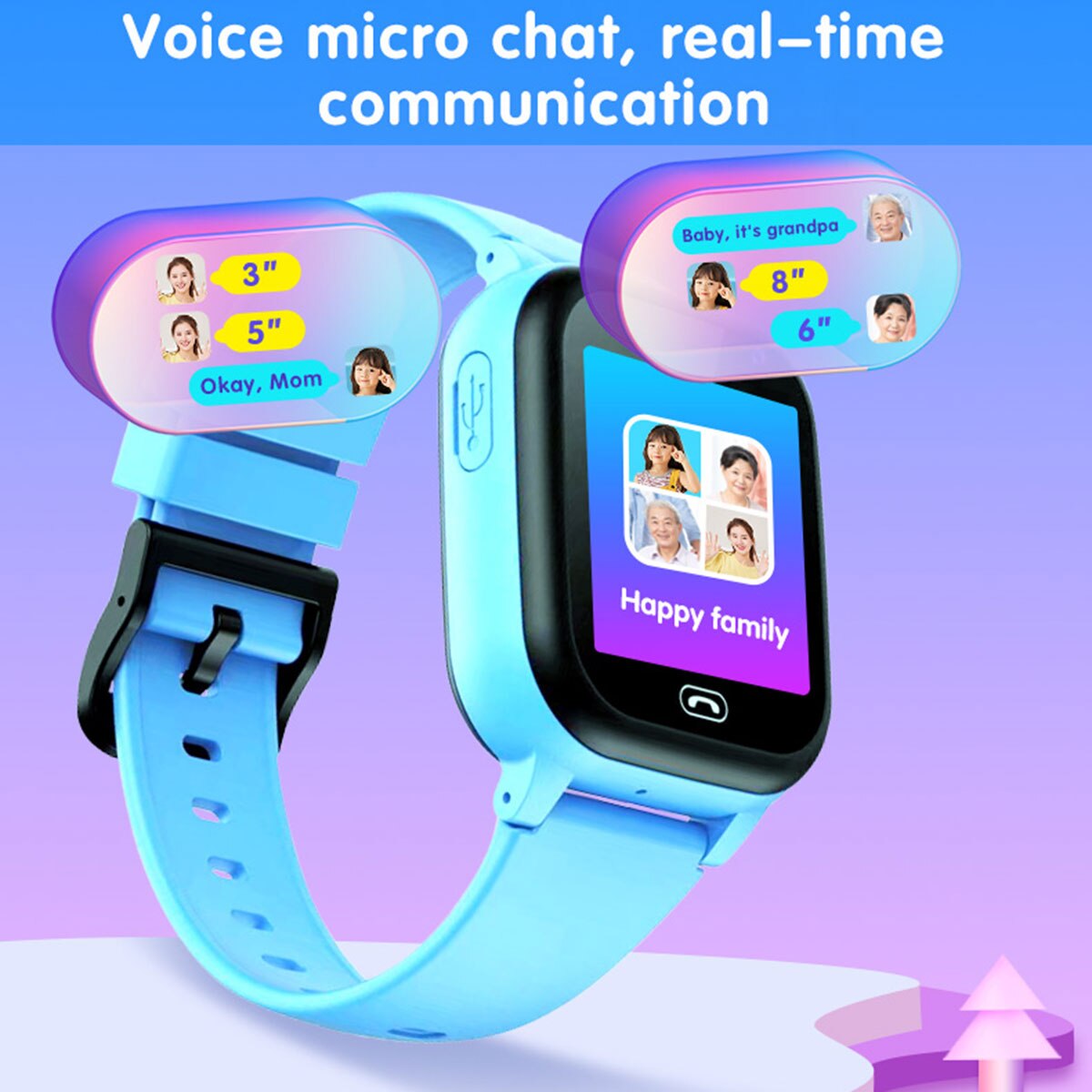 Kids Smart Watch SOS Call Outd - Smartwatch Watches For Kid Boy Waterproof ulasan dan harga