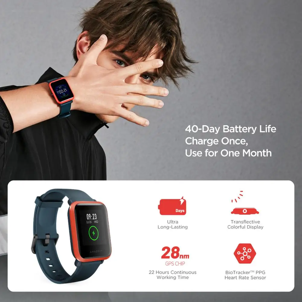 Original Amazfit Bip S Smartwa - Smartwatch Refurbished Watches ulasan dan harga