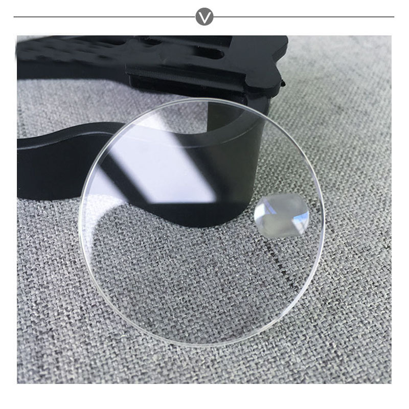 Round Flat Sapphire Replacemen - Watch Crystal Replacement ulasan dan harga
