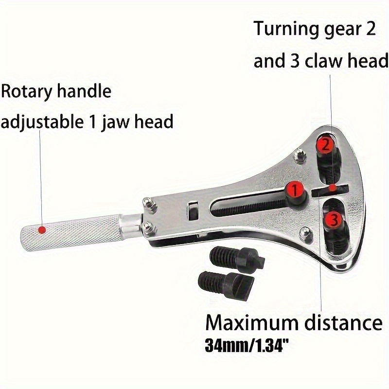 1Pc Watch Back Cover Opener 18 - Watchmaker Screwdriver ulasan dan harga