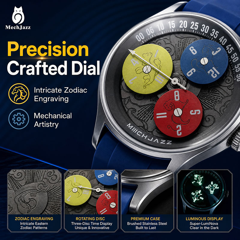 Unique Jumping‑Hour Mechanical - Watches Original ulasan dan harga