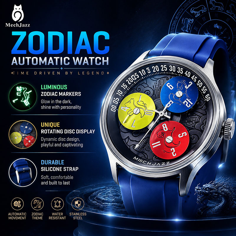 Unique Jumping‑Hour Mechanical - Watches Original ulasan dan harga