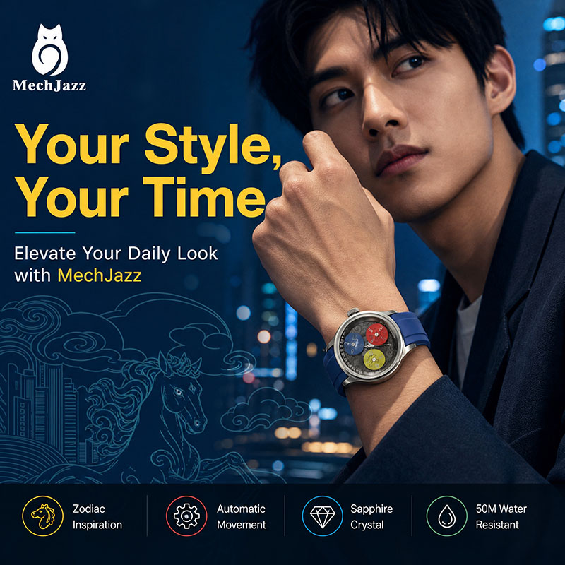 Unique Jumping‑Hour Mechanical - Watches Original ulasan dan harga