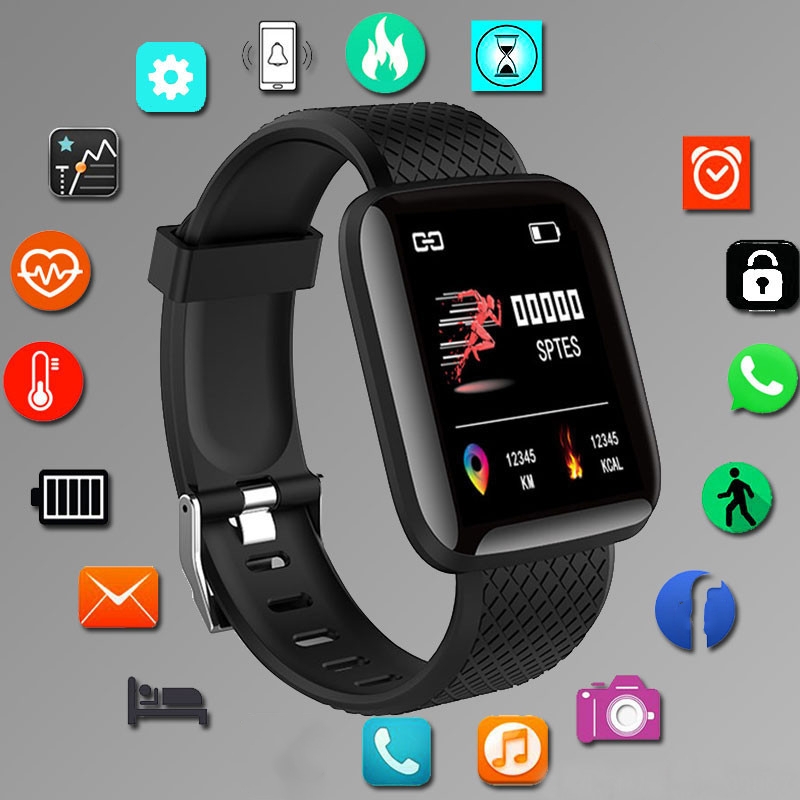 Sport Smartwatch Fitness Brace - Smartwatch Digital Watches For Men ulasan dan harga
