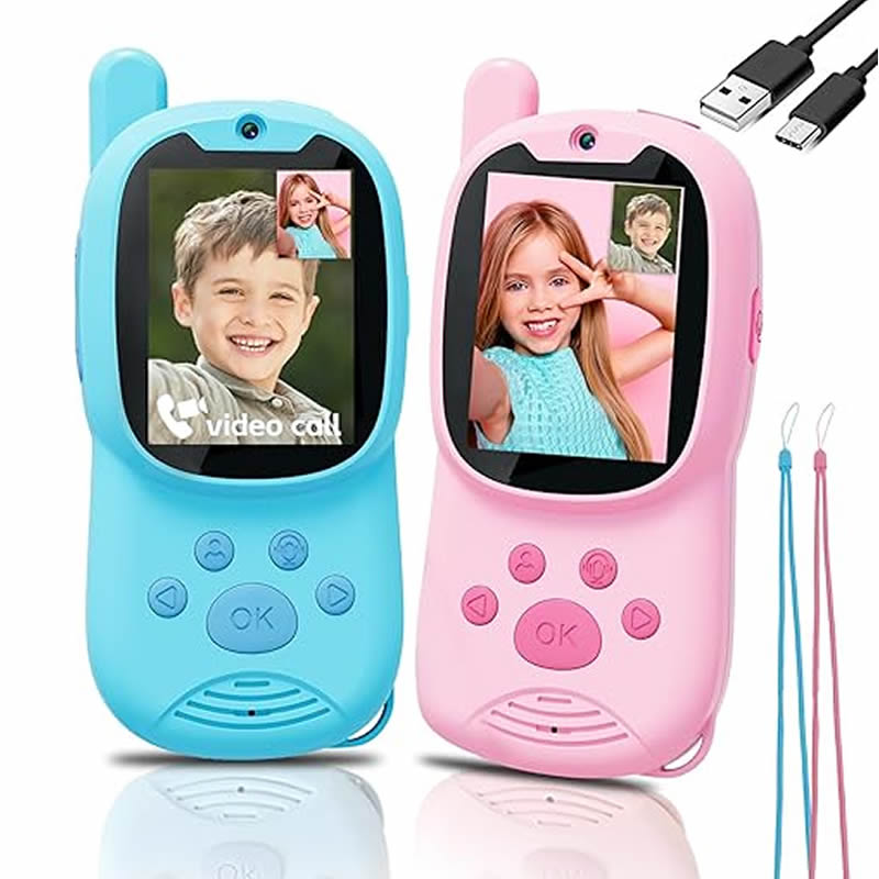 Walkie Talkies Cute 2Pack Rech - Smartwatch Watches For Kid Boy Waterproof ulasan dan harga