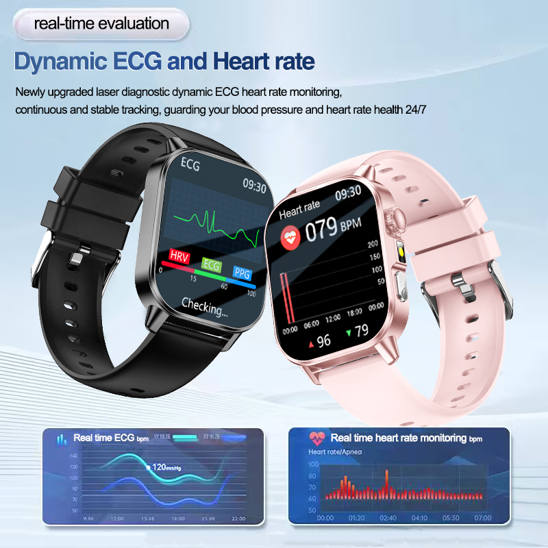 New Health Care AI Doctor Accu - Smartwatch Military Watches For Men ulasan dan harga