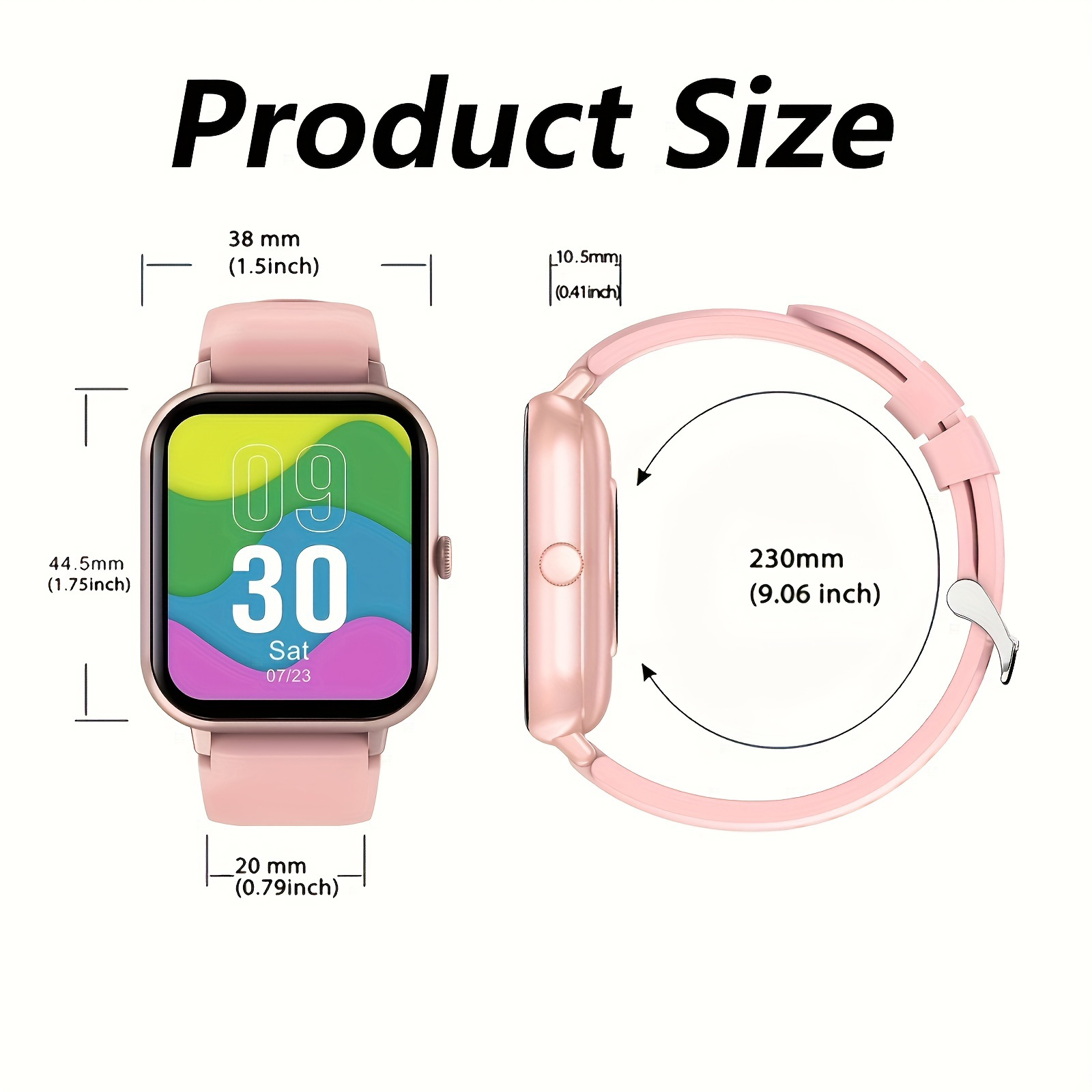 1.44inch Smart watch, wireless - Smartwatch Iphone Watch For Men ulasan dan harga