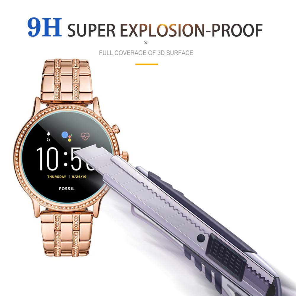 2PCS Tempered Glass For Fossil - Fossil Watches Smartwatch Gen 6 ulasan dan harga