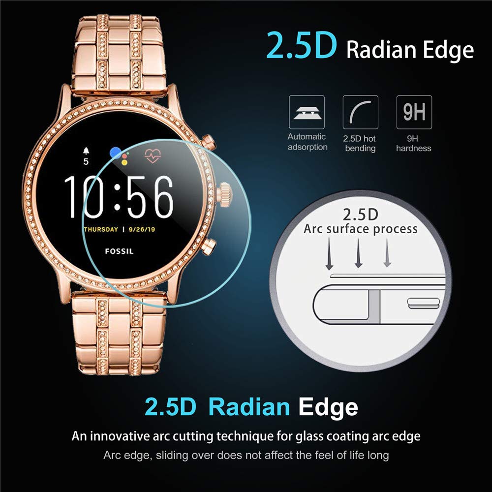 2PCS Tempered Glass For Fossil - Fossil Watches Smartwatch Gen 6 ulasan dan harga