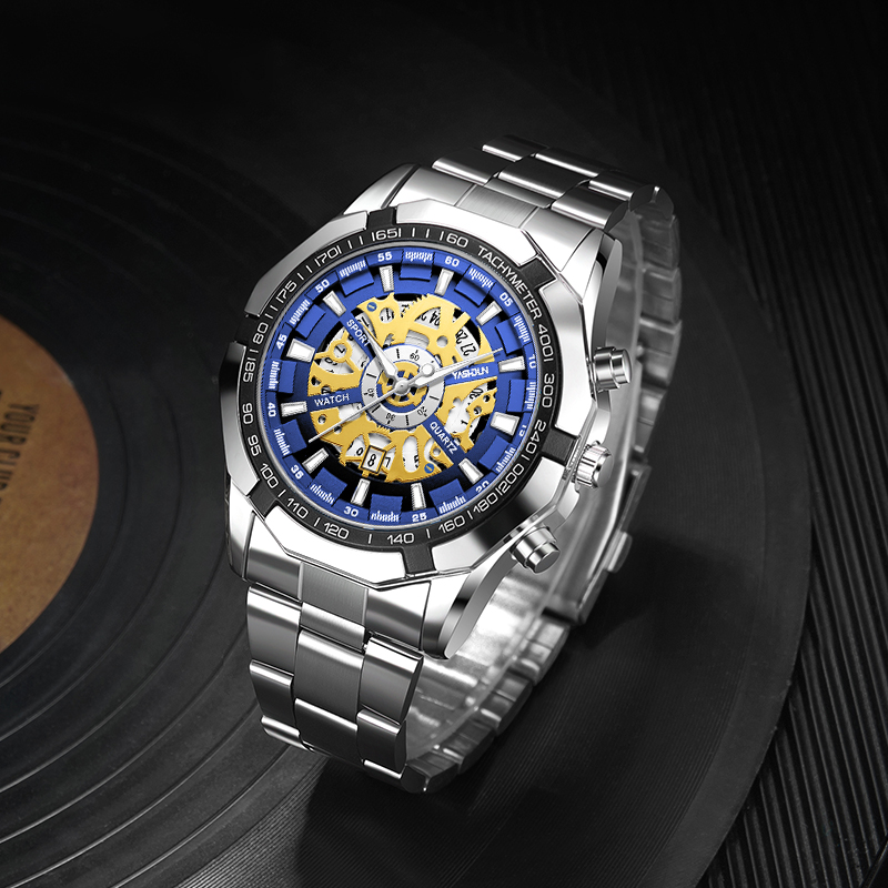 Luxury Fashion Skeleton Watch  - Smartwatch Military Watches For Men ulasan dan harga