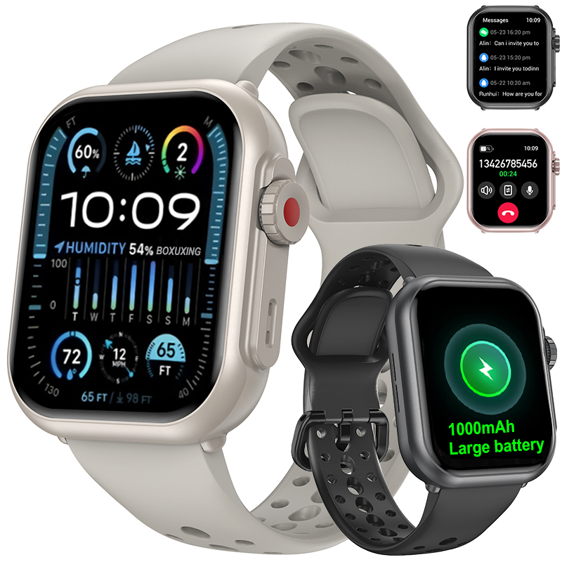 Watch Ultra K62 Men Women 1000 - Smartwatch Square Watches For Men ulasan dan harga