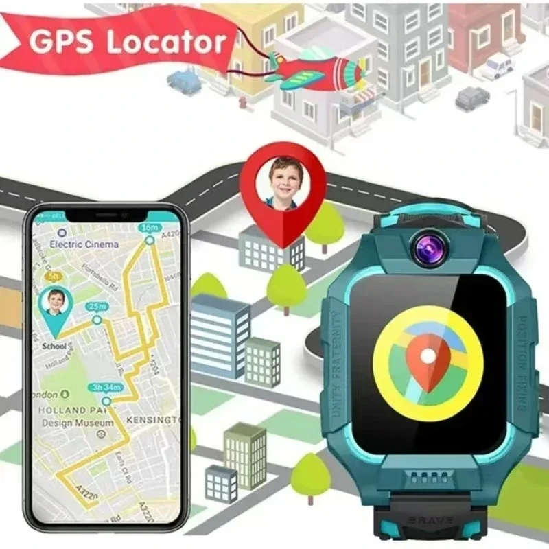 Lenovo 5G Kids Smart Watch Gif - Smartwatch Watches For Kid Boy Waterproof ulasan dan harga