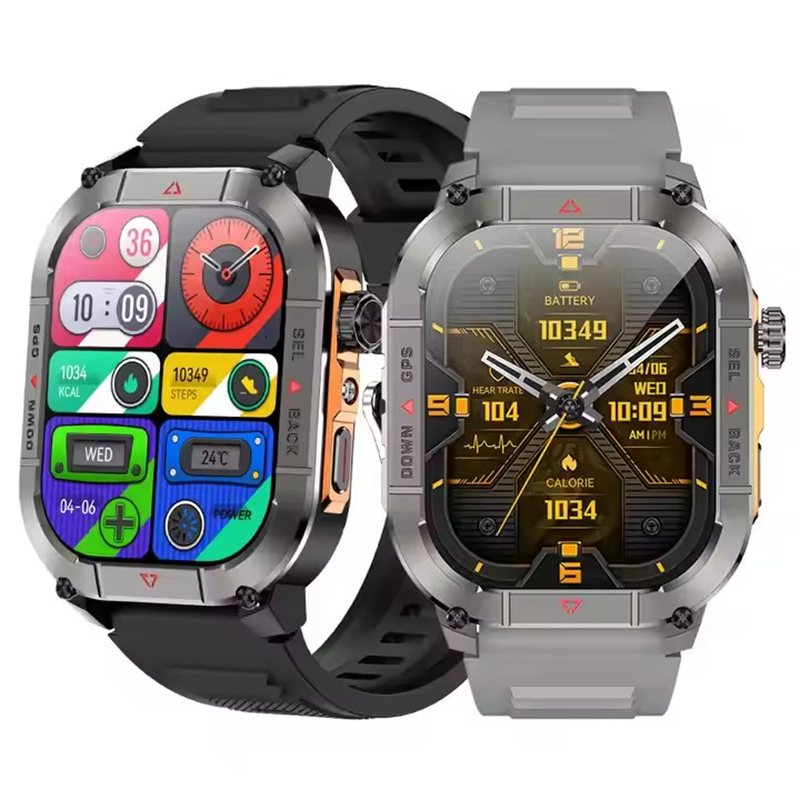 New HK84 Men Smart Watch AMOLE - Smartwatch Digital Watches For Men ulasan dan harga