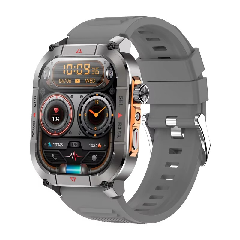 New HK84 Men Smart Watch AMOLE - Smartwatch Digital Watches For Men ulasan dan harga