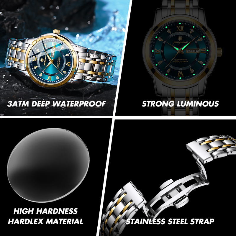PAAZOMU Watch Men Women Diamon - Smartwatch Watches For Girls ulasan dan harga