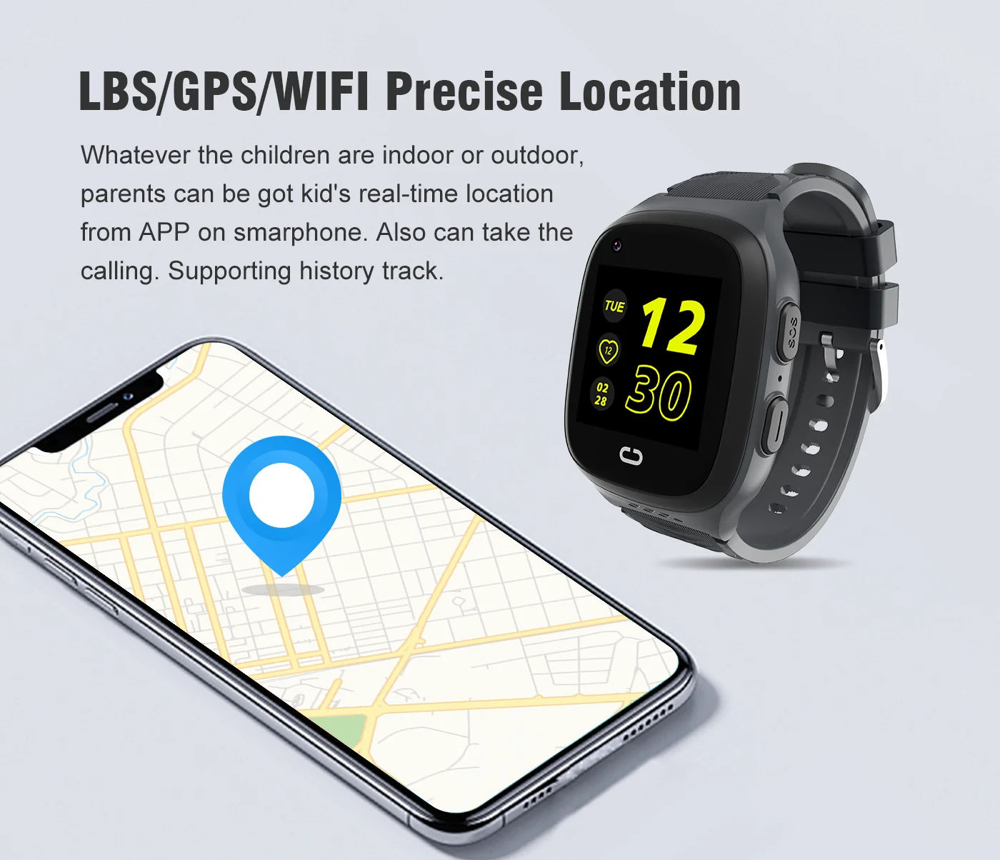 4G Kids Smartwatch SOS Waterpr - Smartwatch Watches For Girls ulasan dan harga
