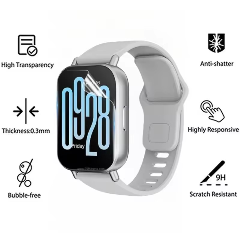 1-5Pcs Watch Hydrogel Film For - Watch Redmi ulasan dan harga