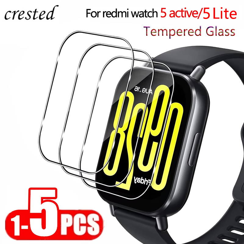 1-5Pcs Tempered Glass For Xiao - Watch Redmi ulasan dan harga