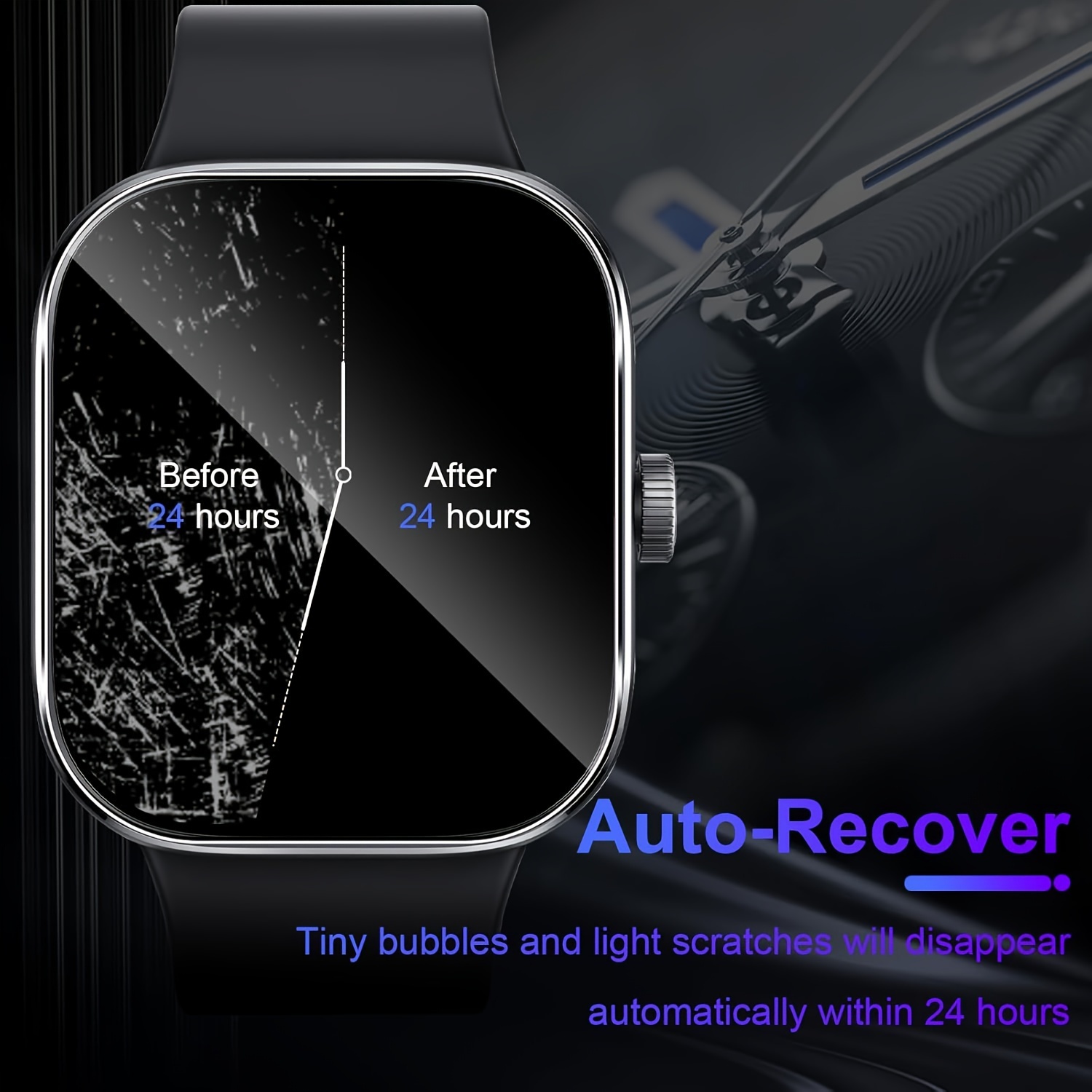3-5Pcs Premium Tempered Glass  - Watch Redmi ulasan dan harga