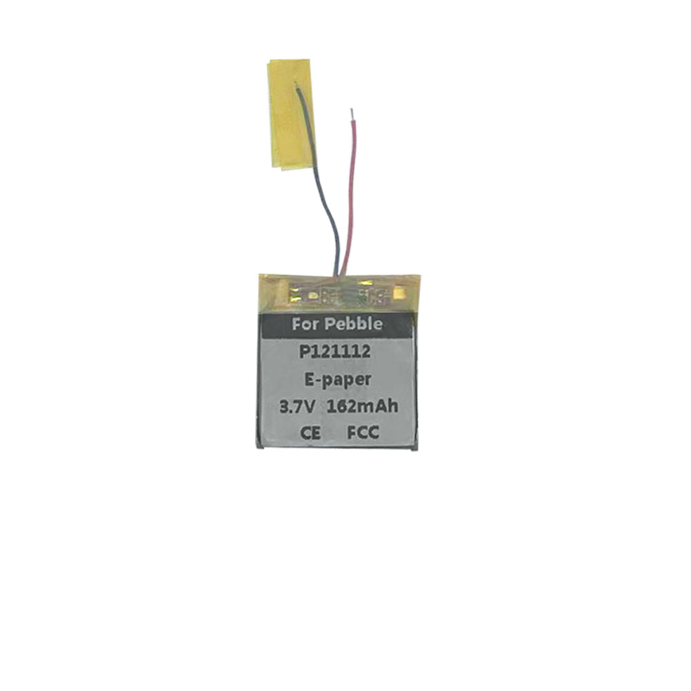 130mAh P121112 Rechargeable Ba - Smartwatch Pebble Watches ulasan dan harga