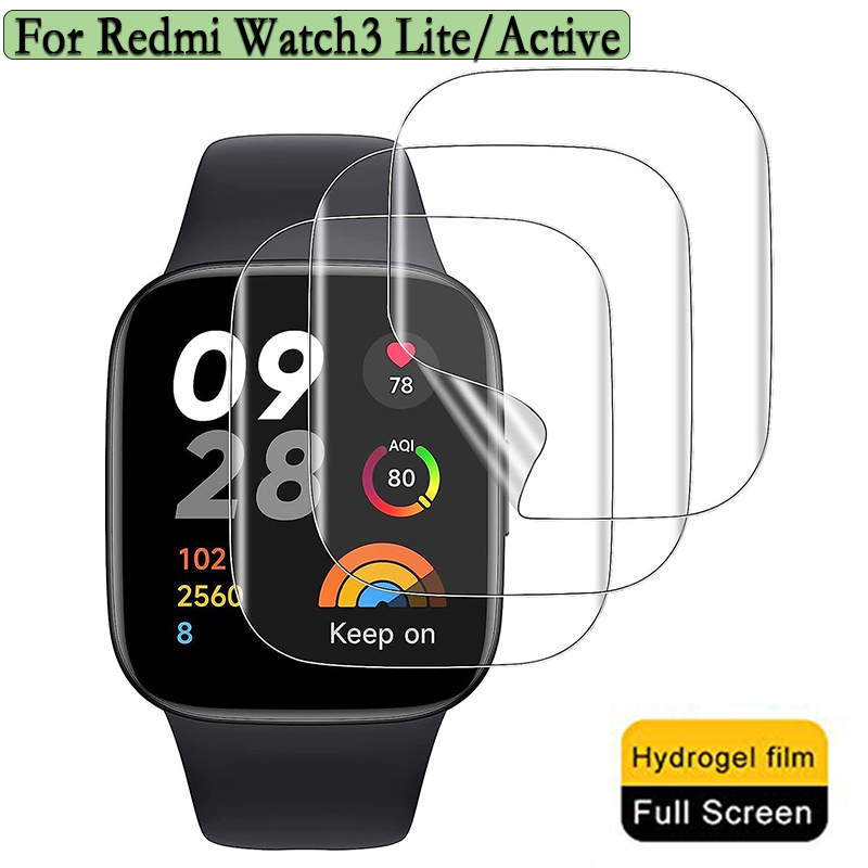3/6pcs Hydrogel Protective Fil - Watch Redmi ulasan dan harga