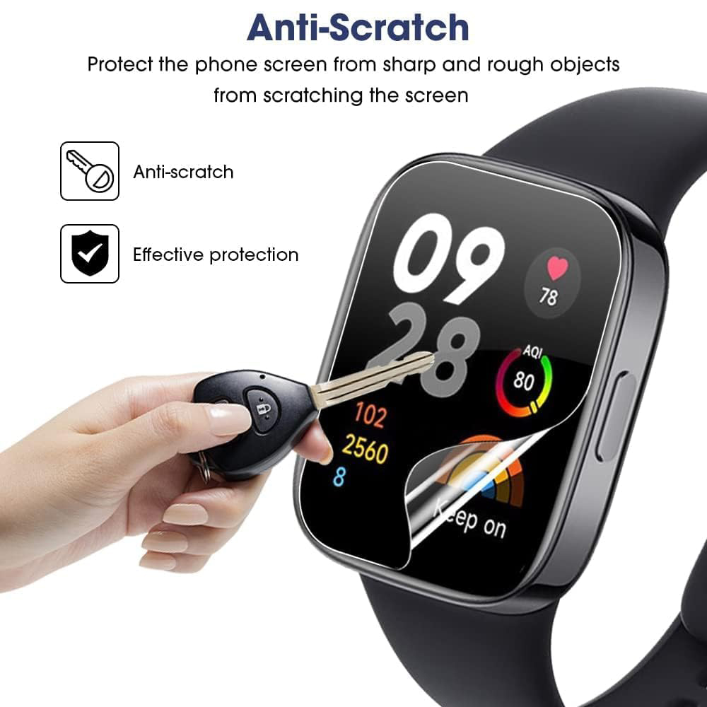 3/6pcs Hydrogel Protective Fil - Watch Redmi ulasan dan harga