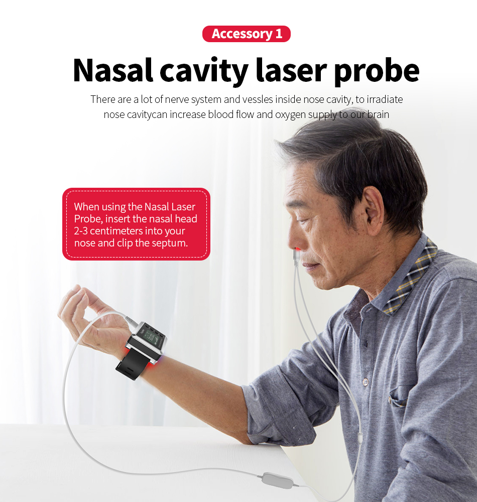 Suyzeko LED Laser Therapy Watc - Smartwatch Health Watches ulasan dan harga