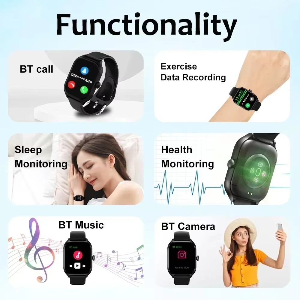 Smart Watch For Android IOS Wa - Smartwatch Watches Gift For Women ulasan dan harga