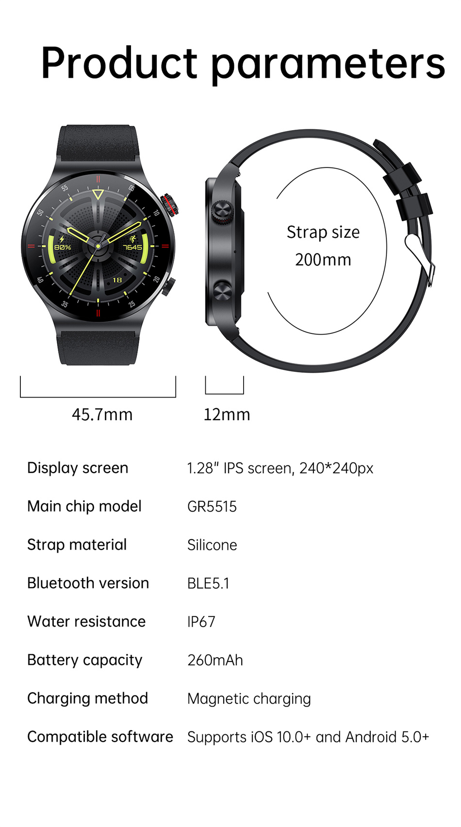 For Nokia X100 X20 X10 X100  I - Smartwatch Iphone Watch For Men ulasan dan harga