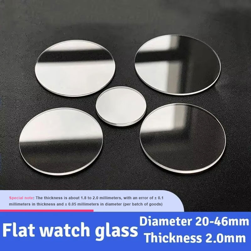 【2PCS】Thickness 2.0mm Round Wa - Watch Crystal Replacement ulasan dan harga