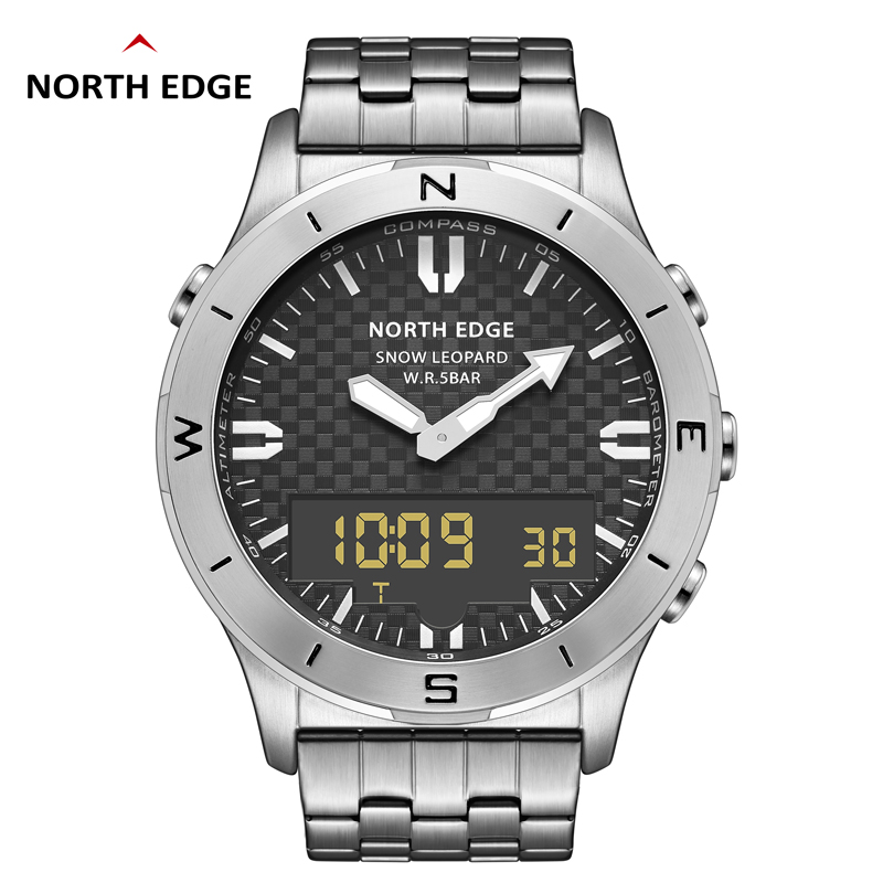 NORTH EDGE Men's Digital Watch - Altimeter Compass Watch ulasan dan harga