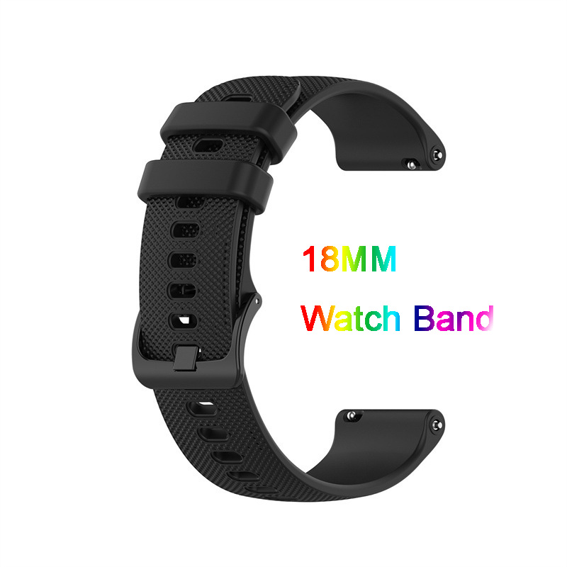 18mm Silicone Watch Band Compa - Fossil Watches Smartwatch Gen 6 ulasan dan harga