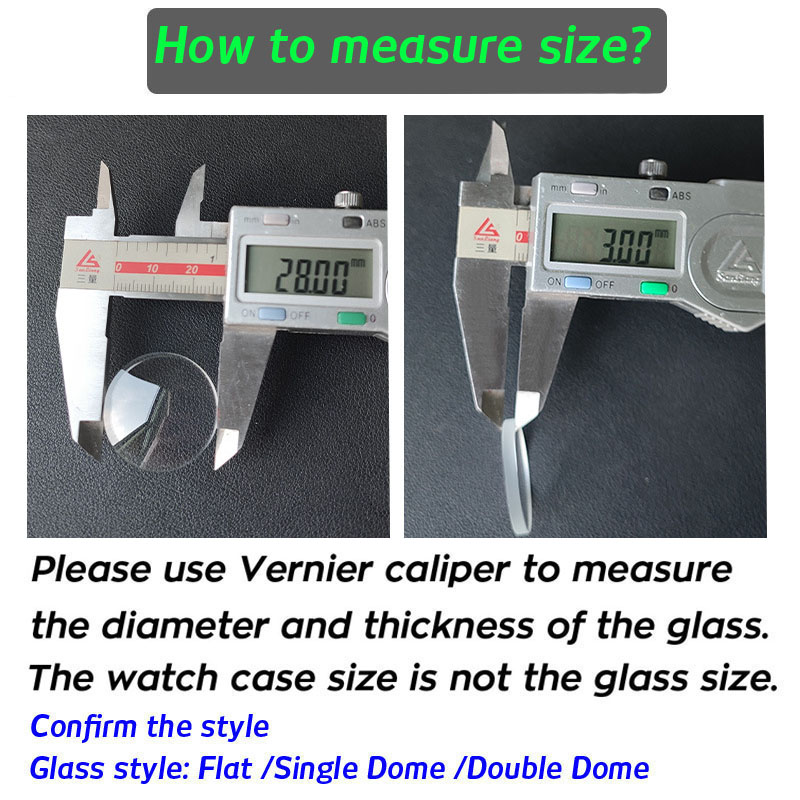 3.0mm Thick Double Domed Watch - Watch Crystal Replacement ulasan dan harga