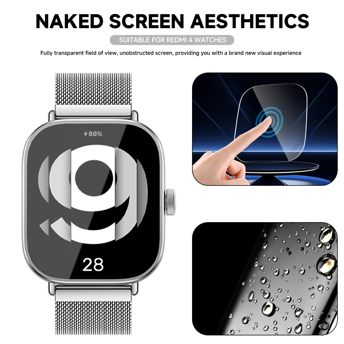 Tempered Glass for Xiaomi Redm - Watch Redmi ulasan dan harga